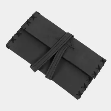 Faux Leather Tobacco Pouch With Zipper - GB The Green Brand