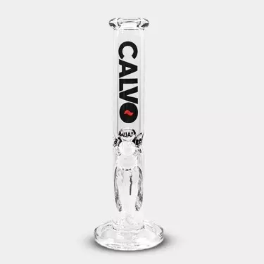 Calvo Glass Straight Tube 35cm (13.7in) - GB The Green Brand