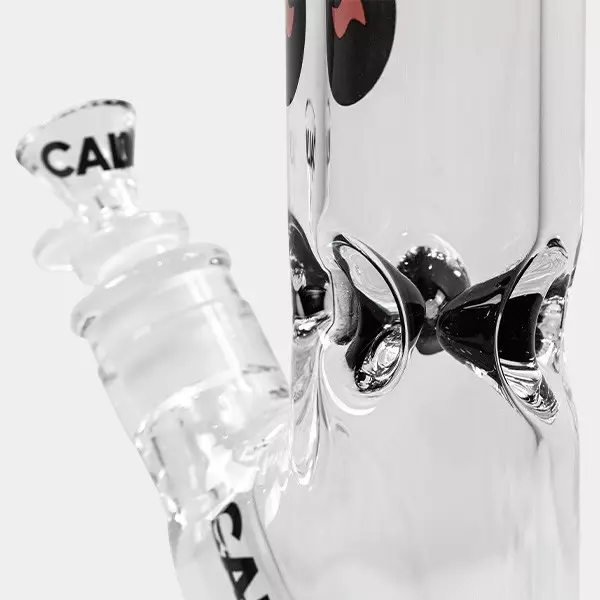 Calvo Glass Straight Tube 35cm (13.7in) Calvo Glass Straight Tube 35cm (13.7in) - GB The Green Brand