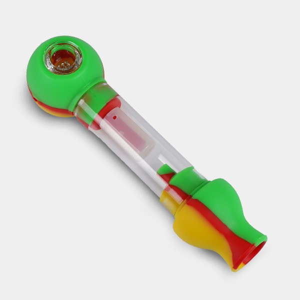 Pipa de Silicona XL rasta