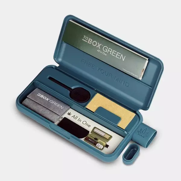 Cigarreira All in One Tobox Green Cigarreira All in One Tobox Green