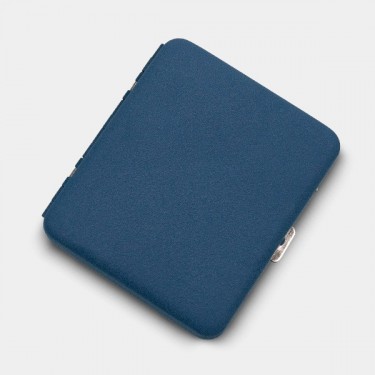 Pitillera Metálica Champ Sandy azul cerrada