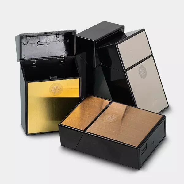 View Champ Brushed Cigarette Case - GB The Green Brand