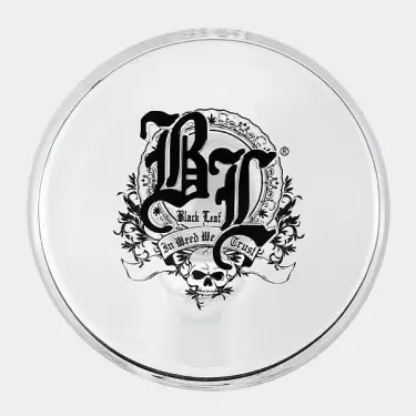 Bong Refrigerante con Gel a Spirale Black Leaf detalle culo