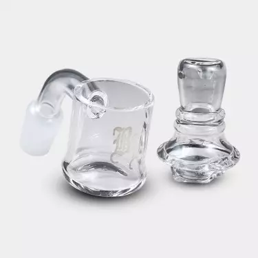 Black Leaf Banger Set with Carb Cap - GB The Green Brand