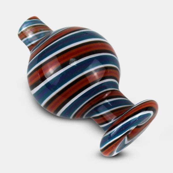 Karb Cap Espiral Mezcla de colores rojo y azul