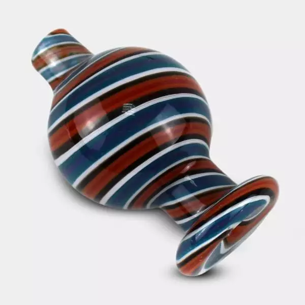 Karb Cap Espiral Mezcla de colores rojo y azul