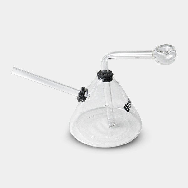 Bong Dabbing con Banger Cónico 13cm detalle lateral