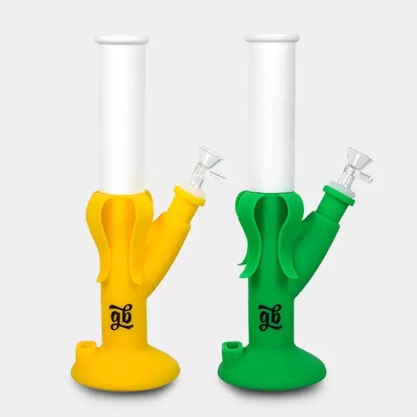 Silicone Bong portátil Banana GB - GB a marca verde
