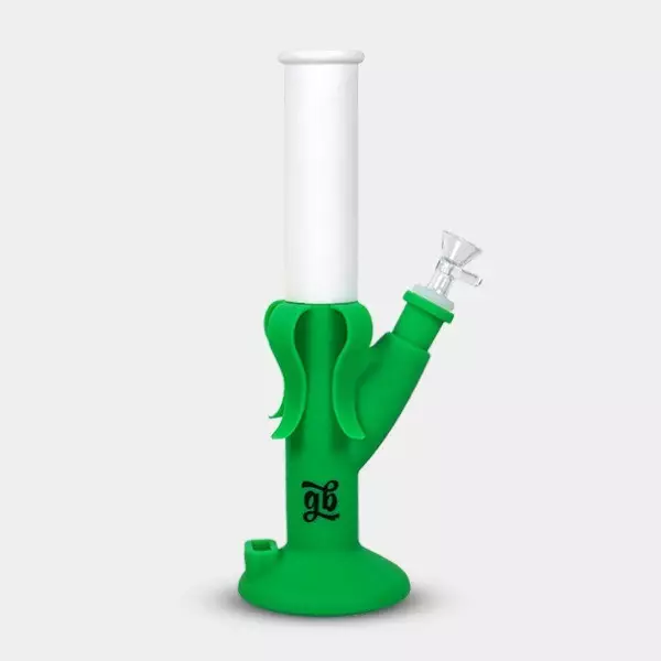 Bong de Silicona Plátano GB verde
