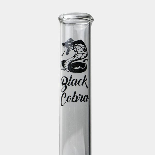 Bong de Cristal Black Kobra