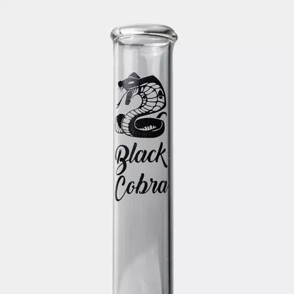 Bong de Cristal Black Kobra