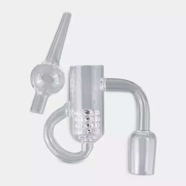 Loop Banger con Carb Cap 18mm Macho 90º