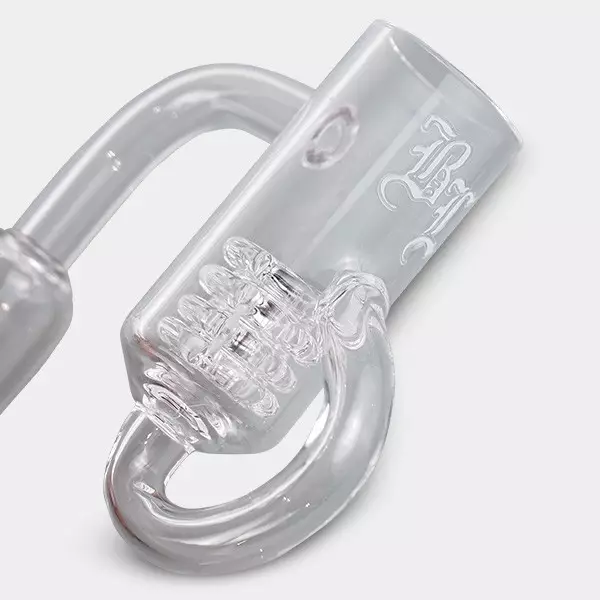 Loop Banger com Carb Cap 18mm Masculino 90o Loop Banger com Carb Cap 18mm Male 45o - GB A marca verde