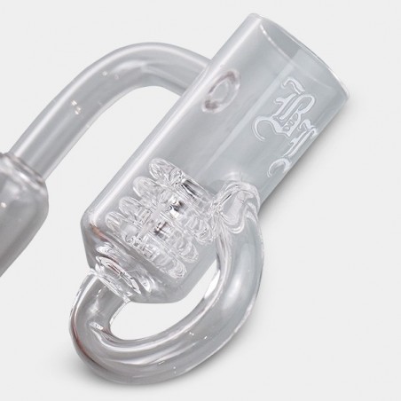 Loop Banger con Carb Cap 18mm Macho 90º detalle