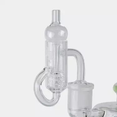 Loop Banger with 18 mm male 90º Carb Cap - GB The Green Brand