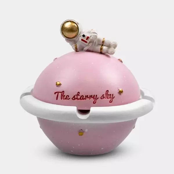 View ASHtronaut Pink Ashtray - GB The Green Brand