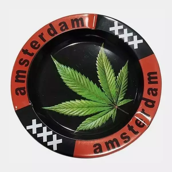 Metal Cannabis Ashtray