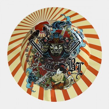 Cenicero de Metal Marihuana ronin geisha