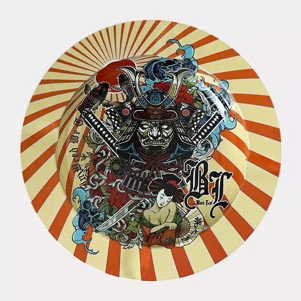 Cenicero de Metal Marihuana ronin geisha