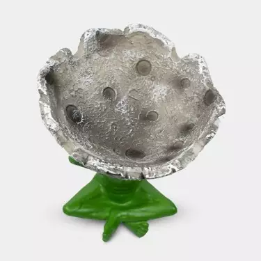 Cinzeiro Alien Verde Na Lua