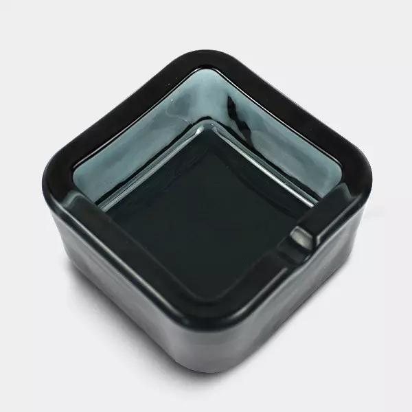 Cenicero de Cristal Cenicero de Cristal square negro