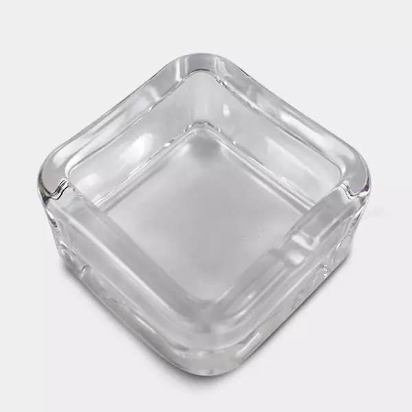 Cenicero de Cristal Cenicero de Cristal square blanco