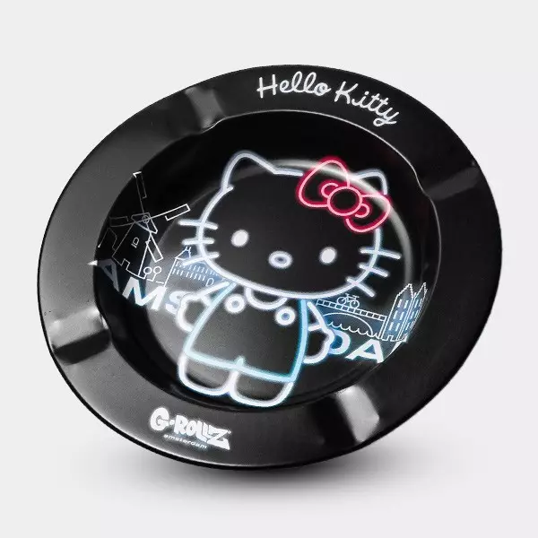 View G-ROLLZ Hello Kitty Neon Amsterdam Ashtray - GB The Green Brand