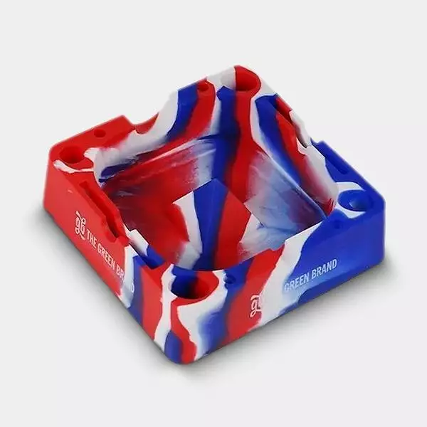 View GB Silicone Square Ashtray - GB The Green Brand