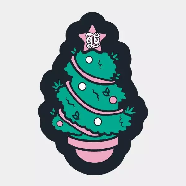 Ornamental GB Sticker