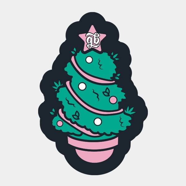 Pegatina GB The Green Brand Decorativa Árbol de Navidad