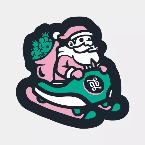 Ornamental GB Sticker