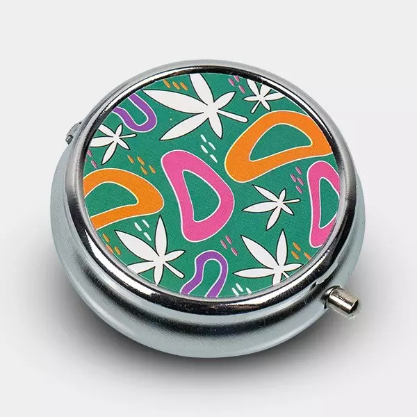 Cinzeiro de Bolso Portátil Folhas