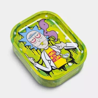 Caja De Metal Con Bandeja De Liar 'R T-Shirt' cerrada