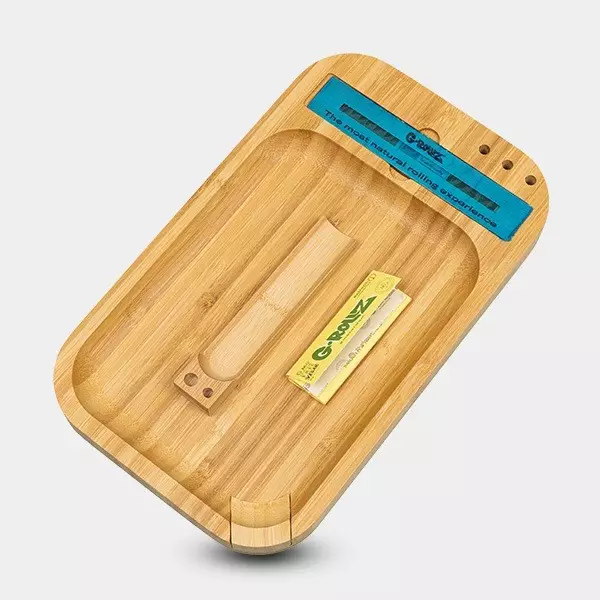 View Big Bamboo Rolling Tray - GB The Green Brand