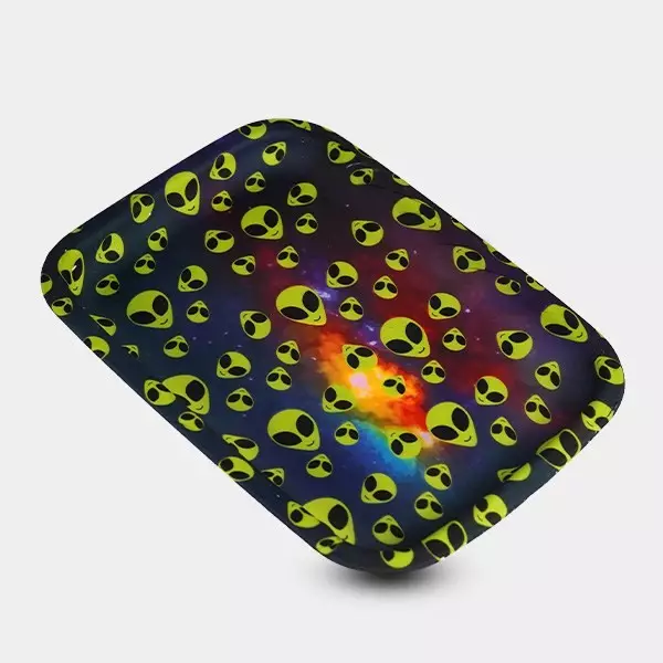 Bandeja de Liar Fluorescente Bandeja de Liar Fluorescente alien pequeña