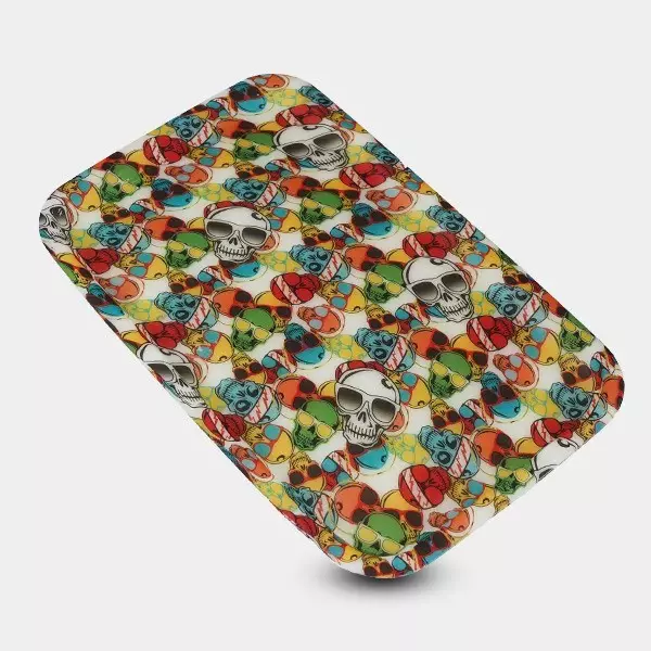 Bandeja de Liar Fluorescente Bandeja de Liar Fluorescente skulls multicolor