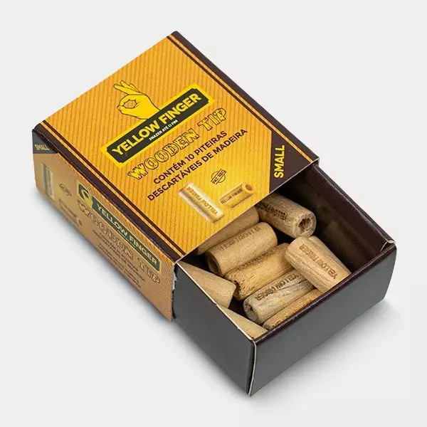 Yellow Finger small wooden tips