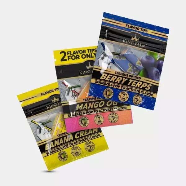 View King Palm Flavored Filter Tips - GB The Green Brand