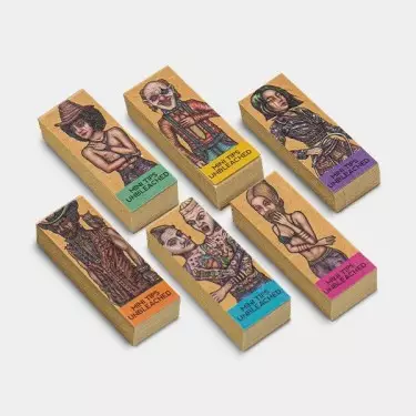 Natural Mini Lion Rolling Circus Filters - GB The Green Brand