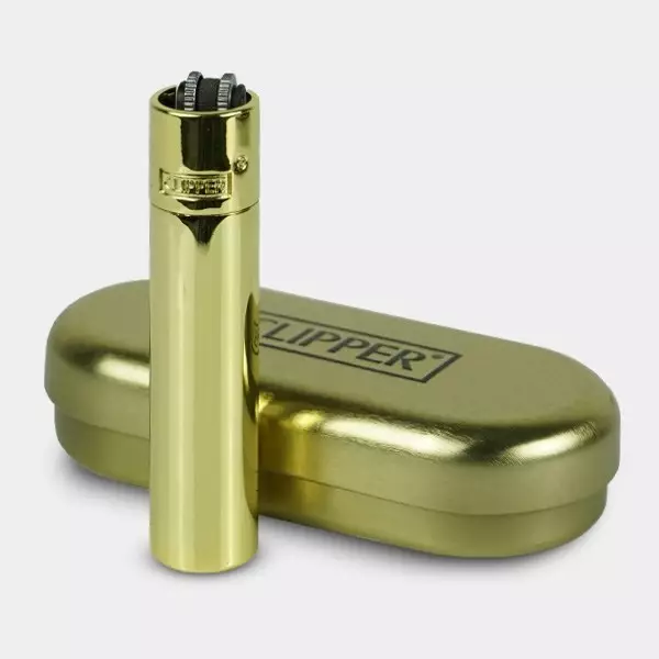 View Sturdy Gold Clipper Lighter - Grow barato
