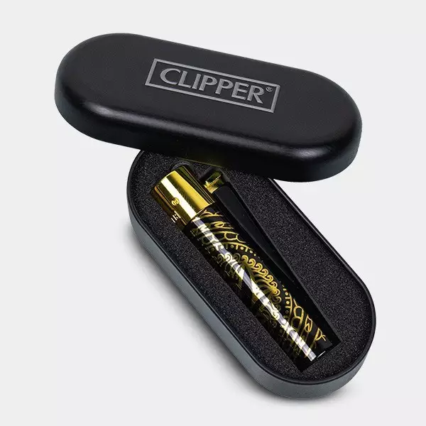 Leaves Premium Clipper Leaves Premium Clipper metal lighter - GB The Green Brand