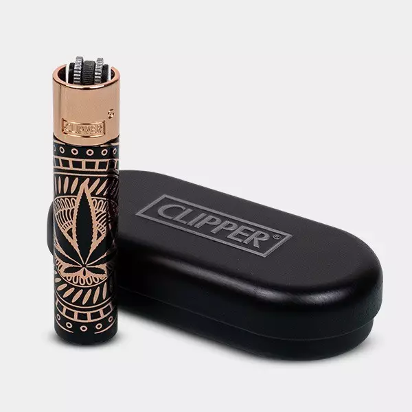 Leaves Premium Clipper Leaves Premium Clipper metal lighter - GB The Green Brand