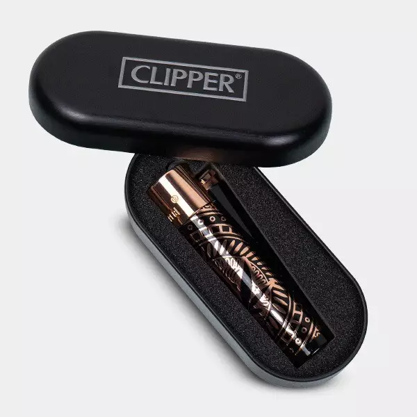 Leaves Premium Clipper Leaves Premium Clipper metal lighter - GB The Green Brand