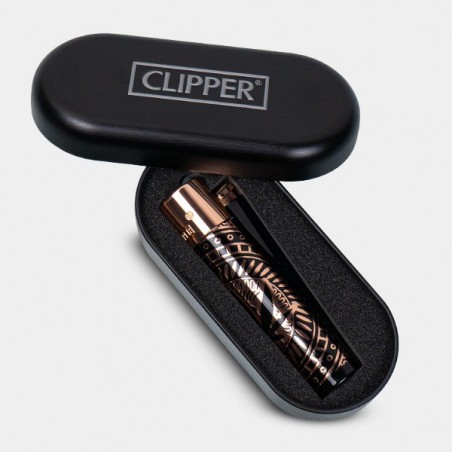 Clipper Leaves Premium rosa caja