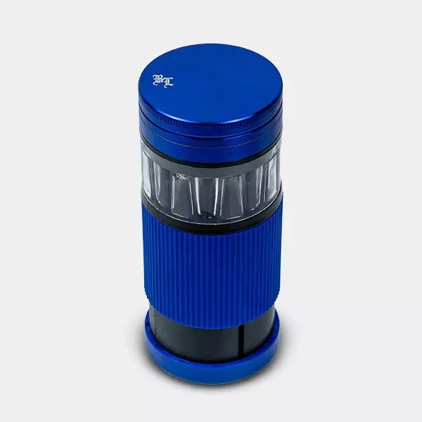 Moedor com Preenchedor de Cones azul