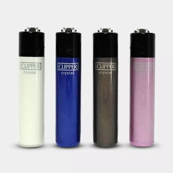 Mechero Clipper Mini crystal