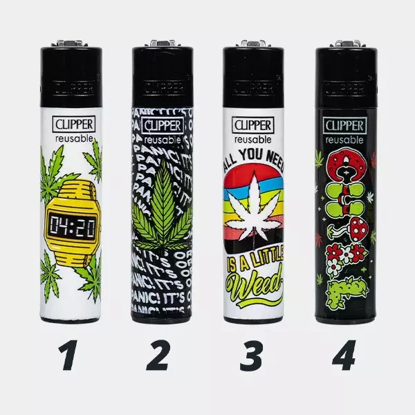 View Clipper Weed Time Lighter - GB The Green Brand