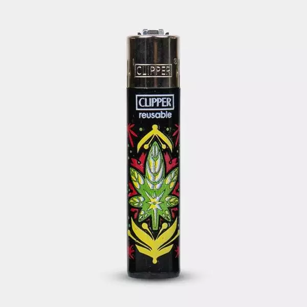 Jamaican Vibes 2 Clipper Lighter Jamaican Vibes 2 Clipper Lighter - GB The Green Brand