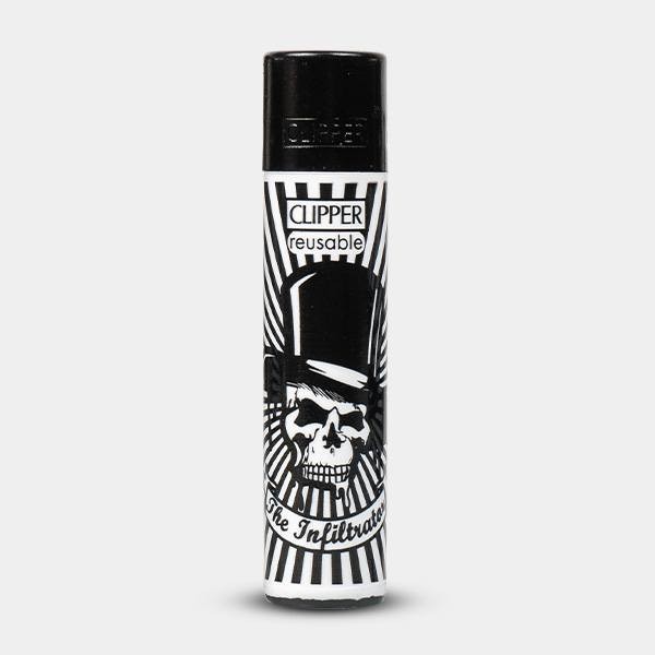Mechero Clipper Party Skulls 3